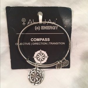Alex and Ani NEVER WORN compass bracelet