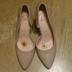 Nude color heels brand new