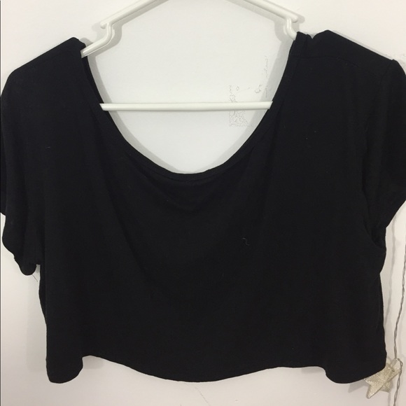 Loose crop top - Picture 2 of 3