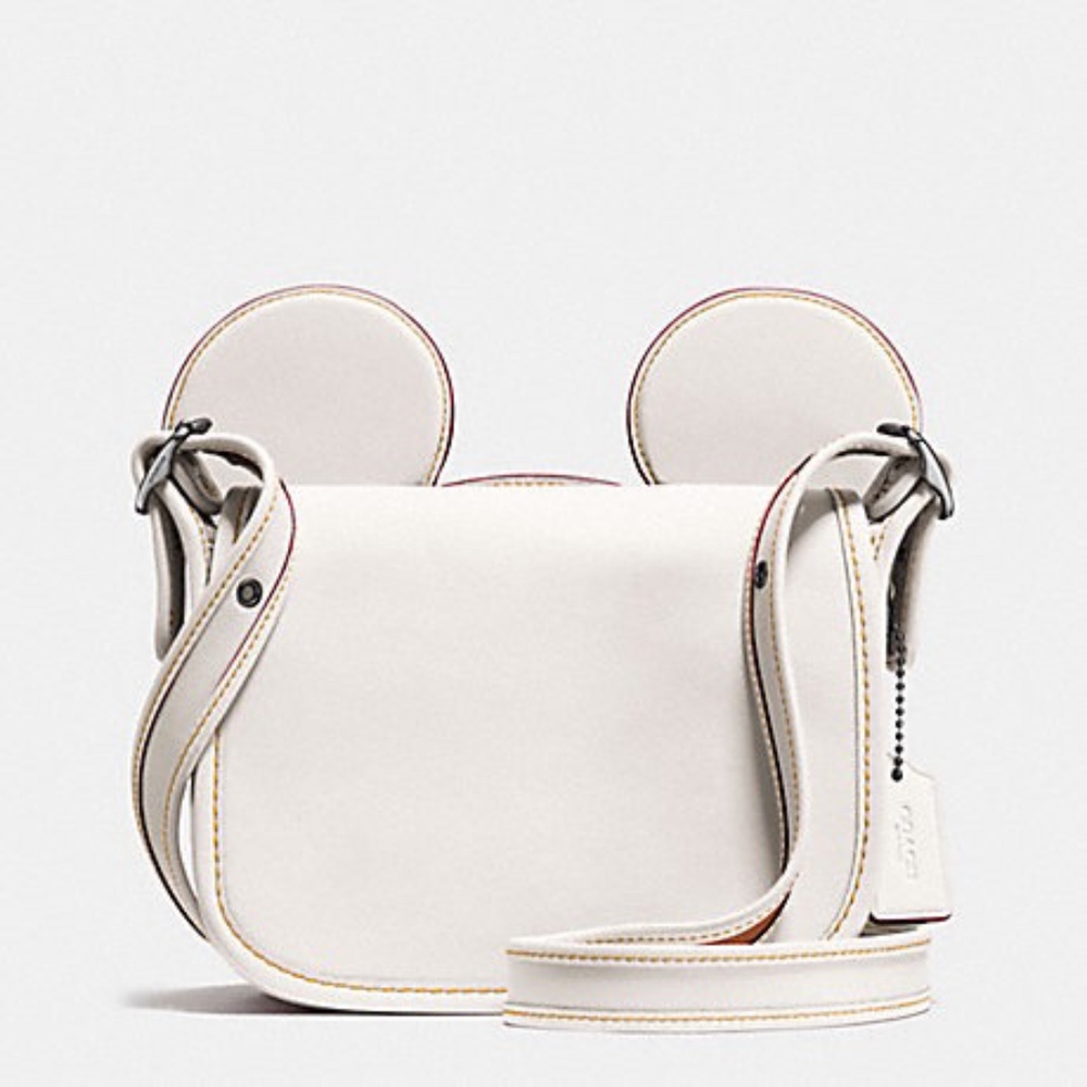 DISNEY PATRICIA SADDLE COACH MICKEY EARS F59369