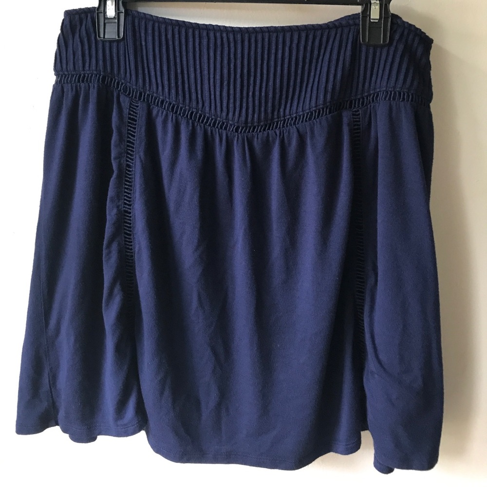 Navy Blue Tulle Skirt