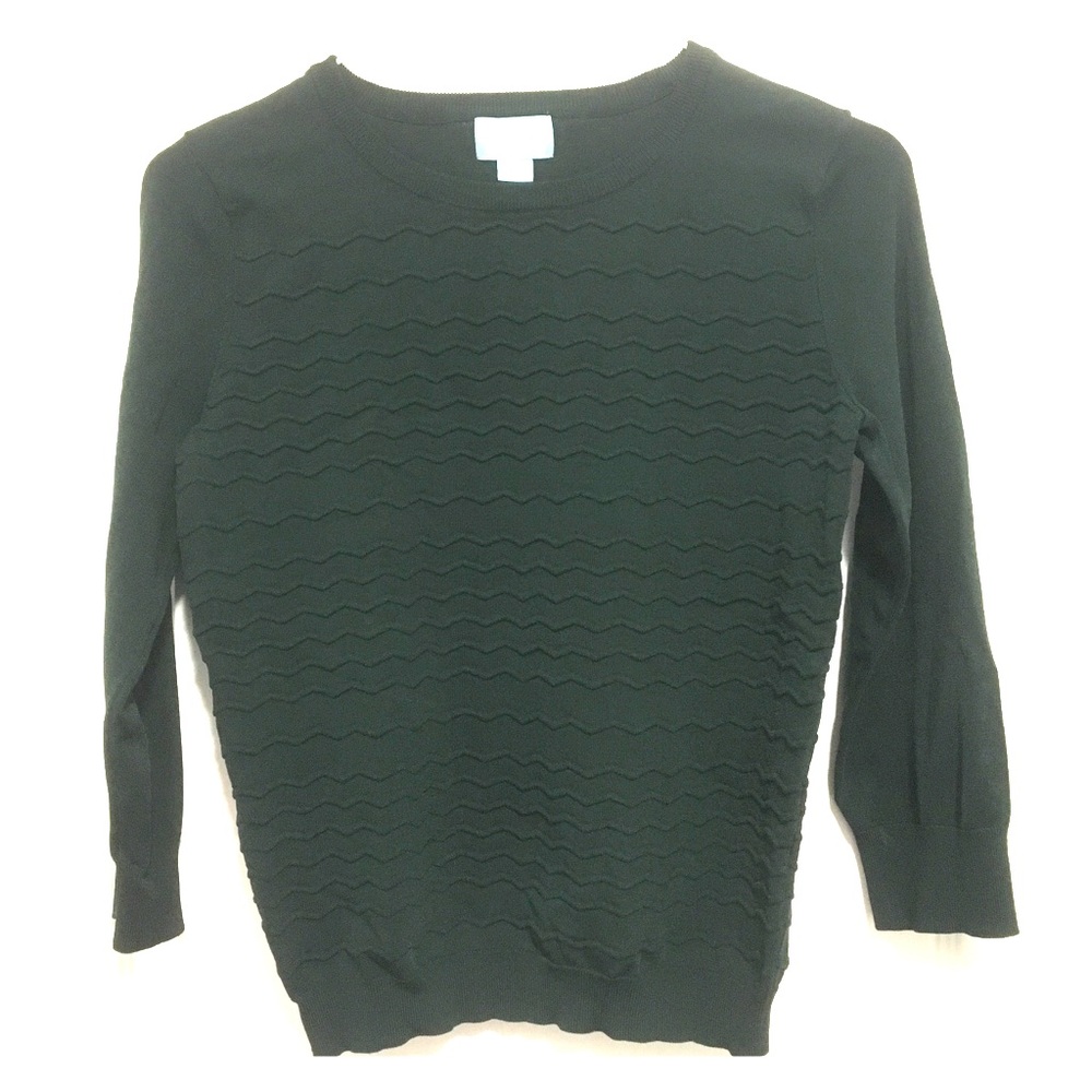 CeCe Dark Green Sweater