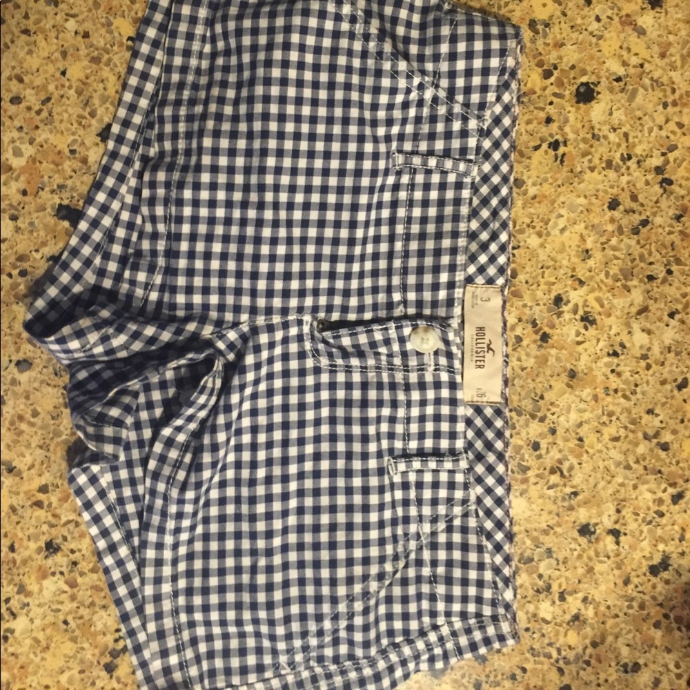 Checkered shorts, size 26