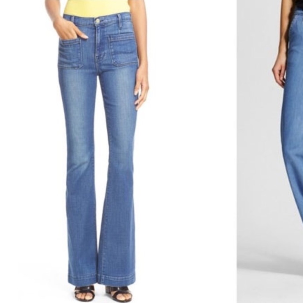 Guess wide flare jeans Size 24