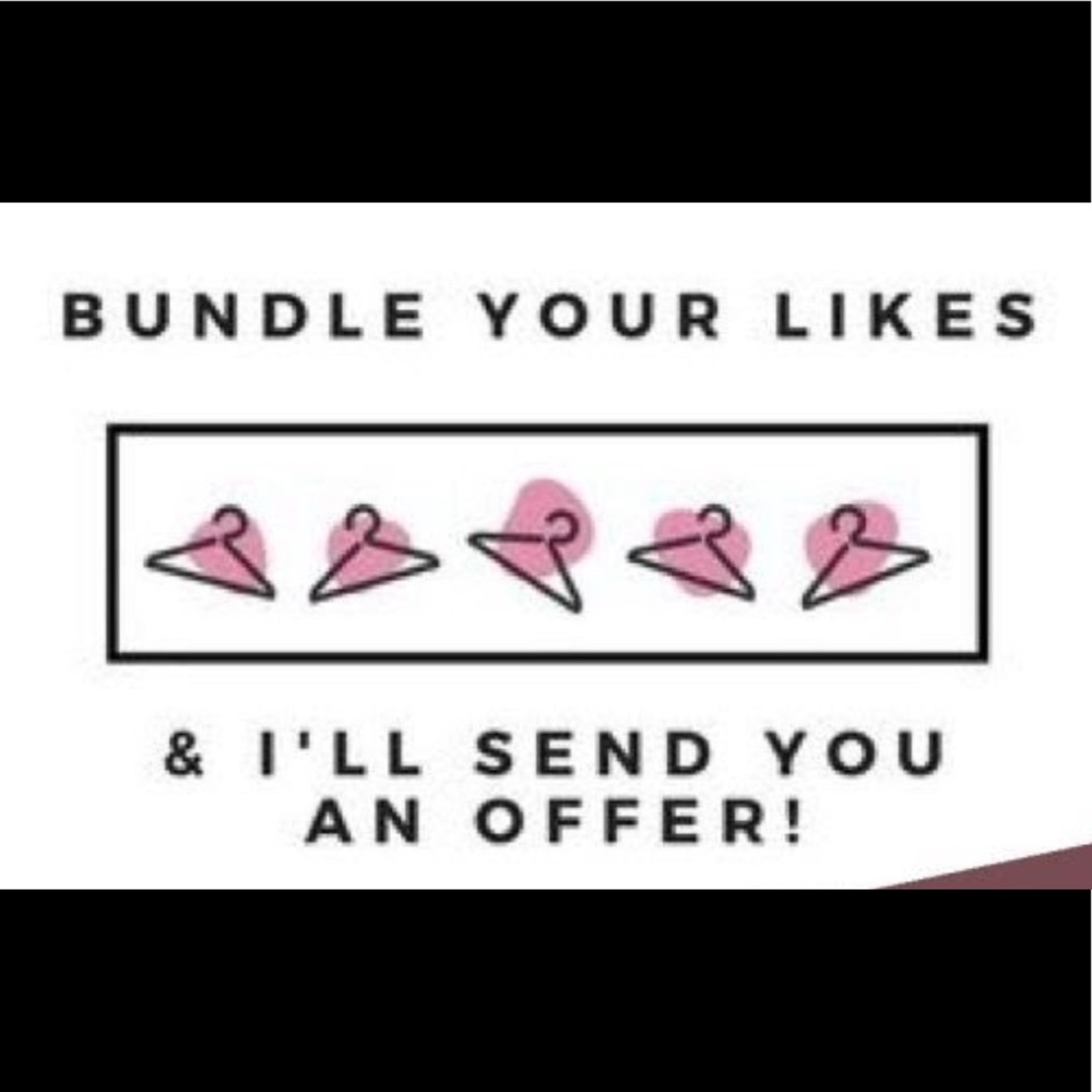 Bundle 2+ items and I'll make YOU and offer!!!
