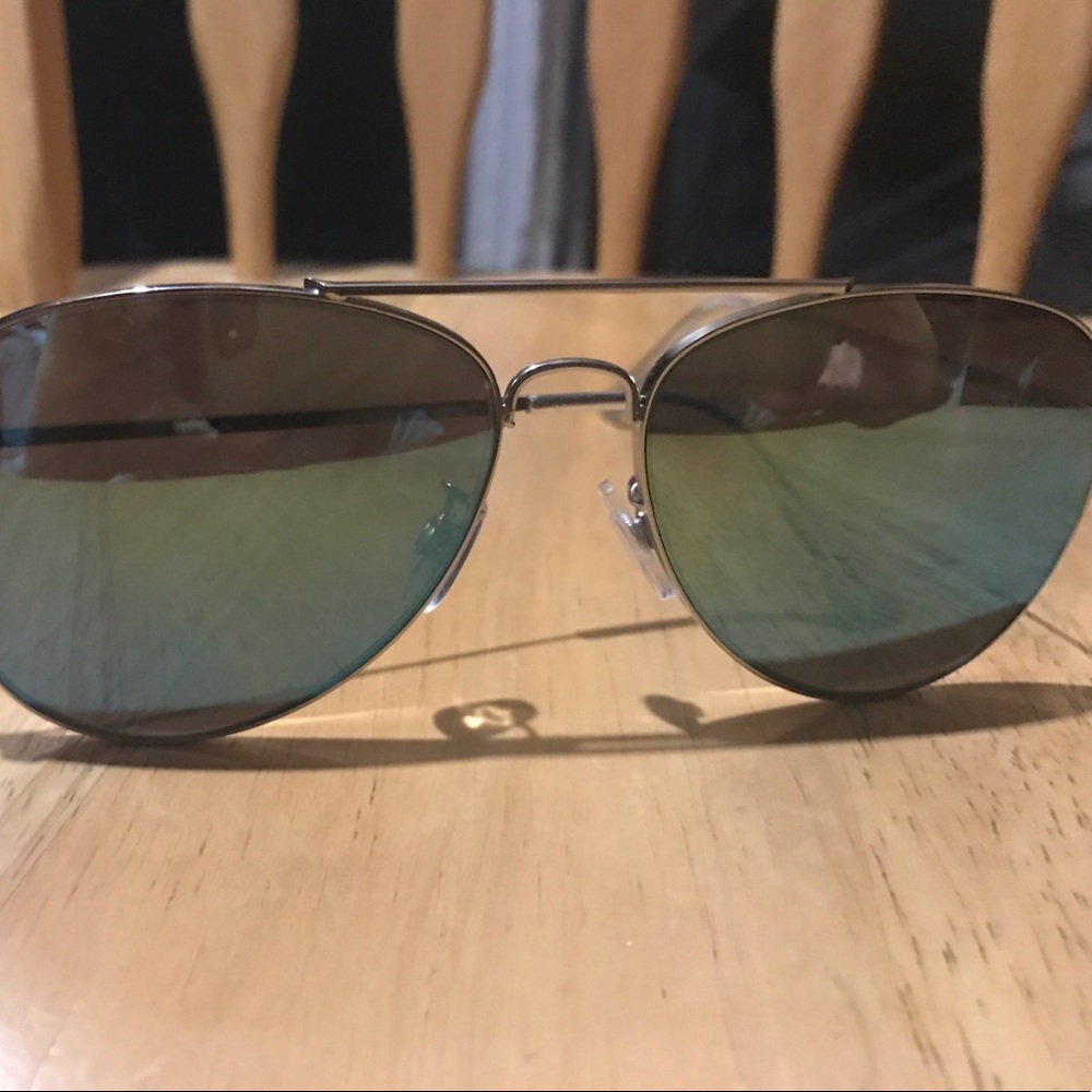 💙☀️Blue Reflection Aviator Sunglasses