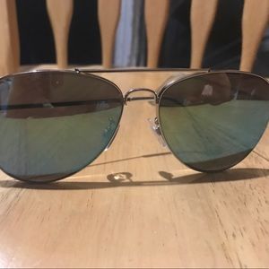 💙☀️Blue Reflection Aviator Sunglasses