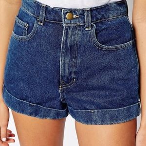 American Apparel High-Waist Short