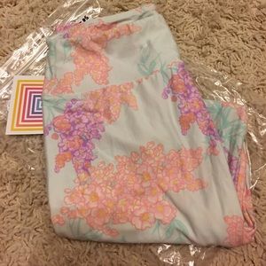 NWT - LuLaRoe Floral Leggings