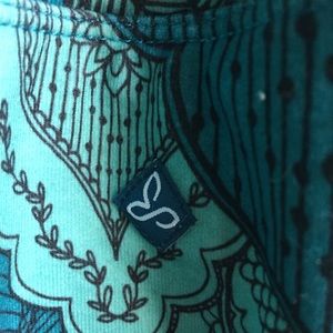 NWOT Prana Athletic Patterned Top