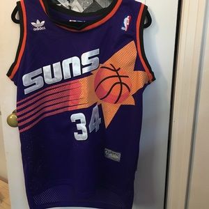 genuine sewn phoenix suns basketball jersey!