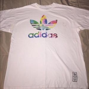 Fruity Rainbow Adidas t-shirt