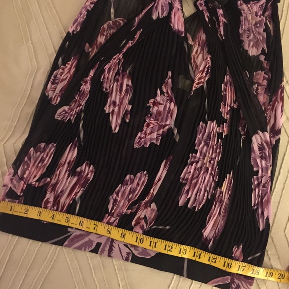 💜 Free People Pleated Band Bottom Top - Picture 8 of 8