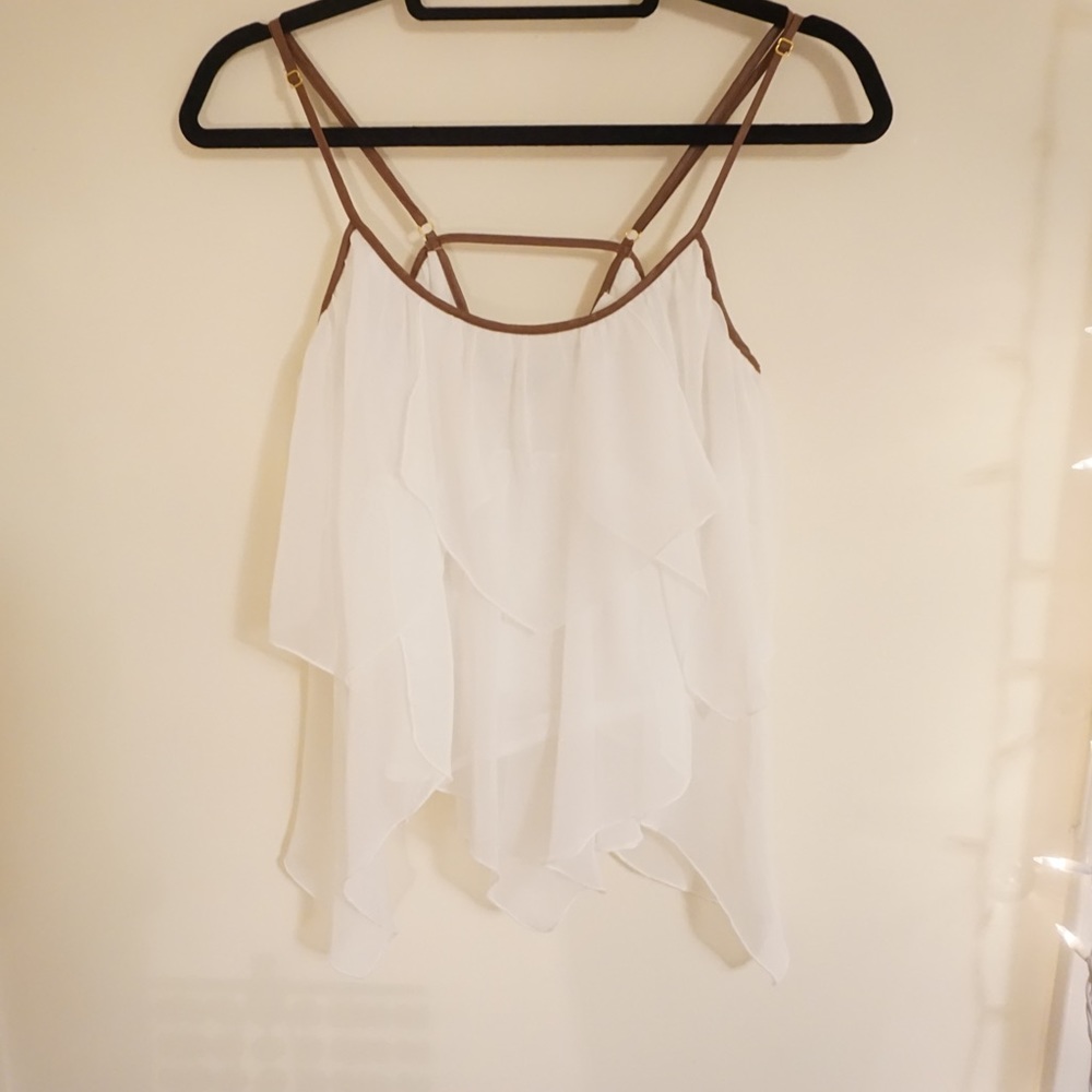 White Layered Top