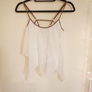 White Layered Top