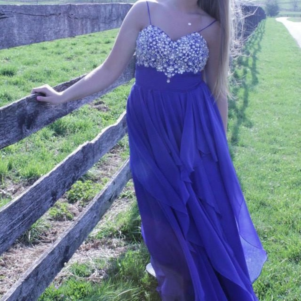 Royal Blue Dress