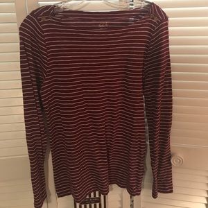 Jcrew long sleeve painter tee