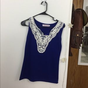 Thick strapped tank top