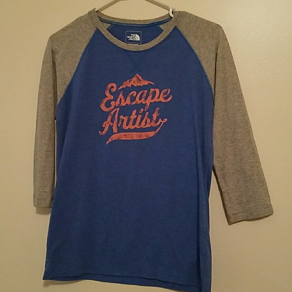 The North Face 3/4 sleeve tee