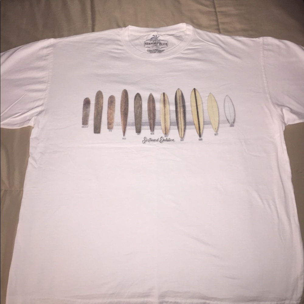 NEW - Newport Blue Surf t-shirt