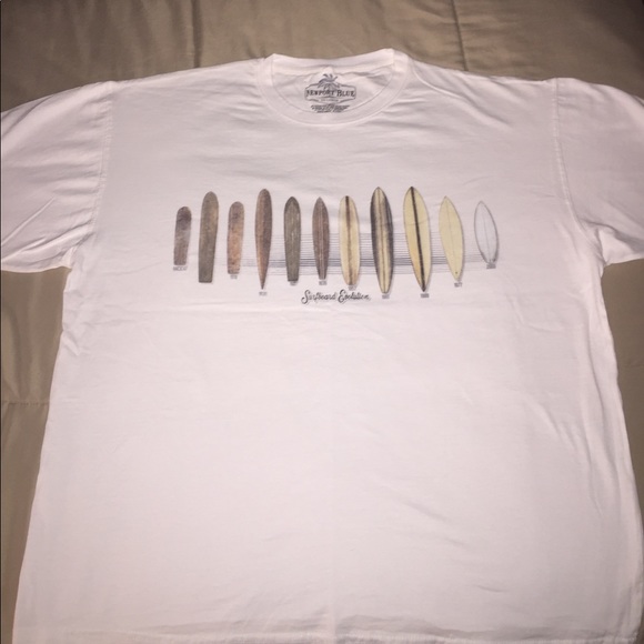 NEW - Newport Blue Surf t-shirt - Picture 1 of 4