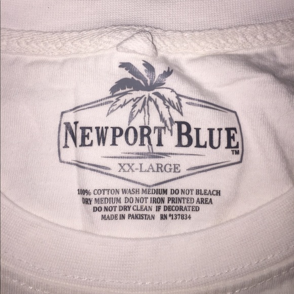 NEW - Newport Blue Surf t-shirt - Picture 4 of 4