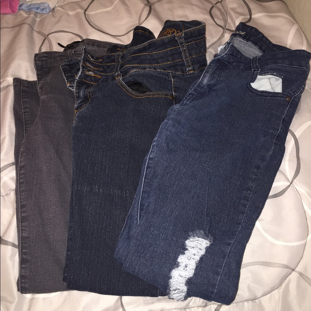 (Jeans) Bundle of various skinny jeans