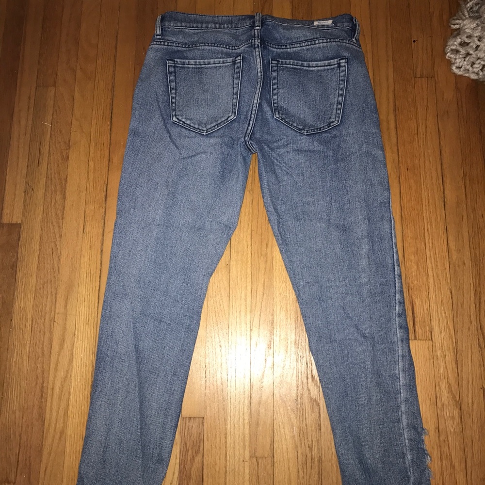 Brandy Melville ripped boyfriend jeans