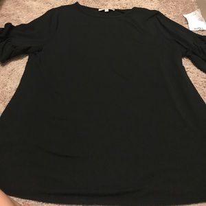 Light weight flutter sleeve sweater XXL