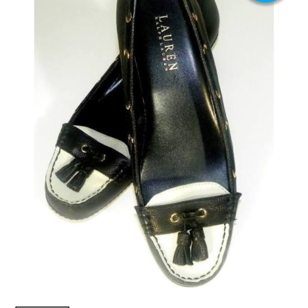Ralph Lauren Gale Wedge Loafer