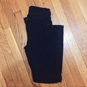 Hudson black skinny leg