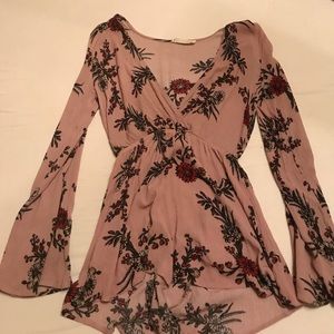 Audrey 3+1 Floral Romper