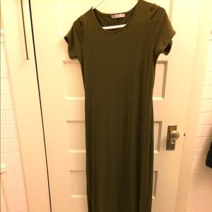 Olive Maxi dress