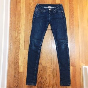 True Religion skinny leg jean