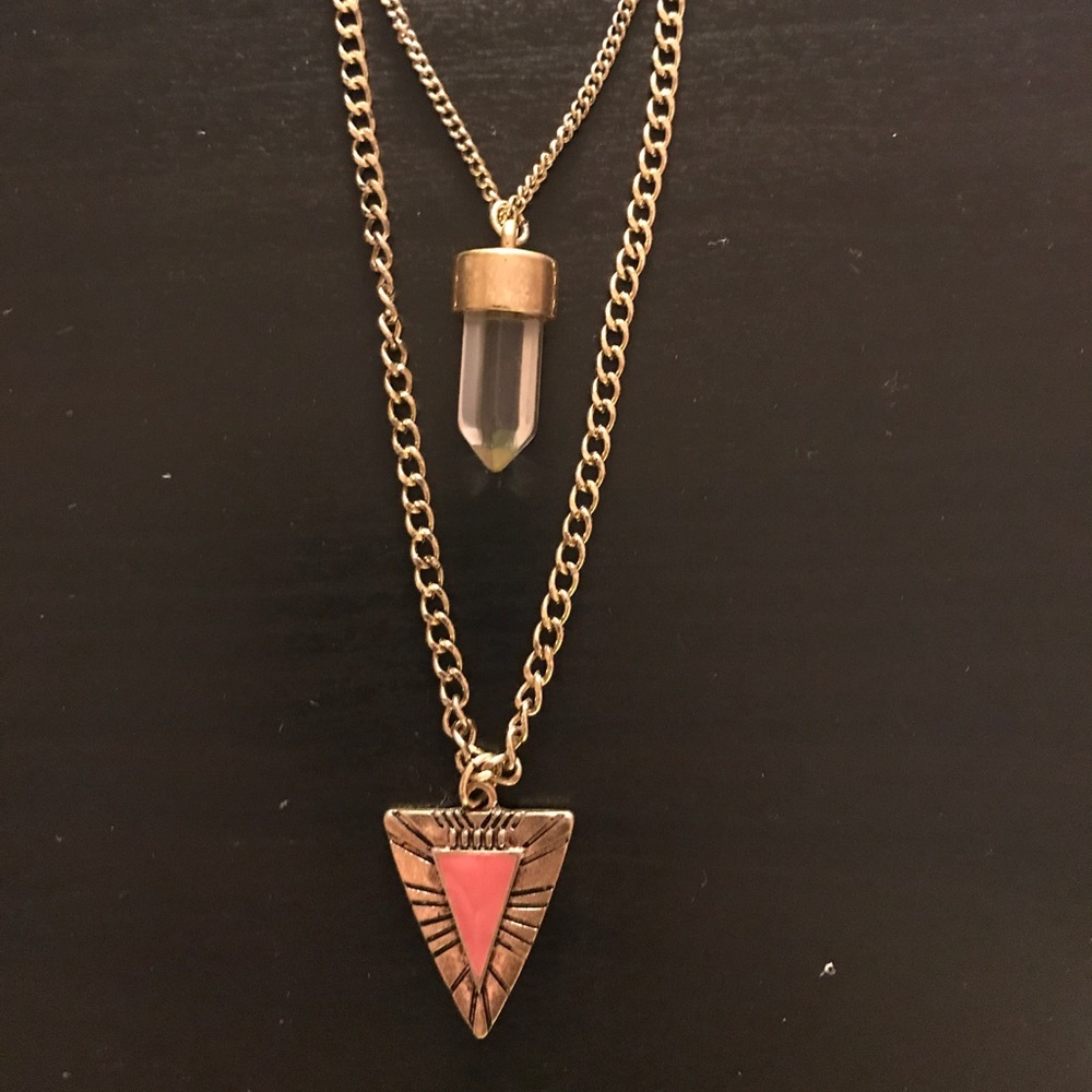 Cute layered necklace