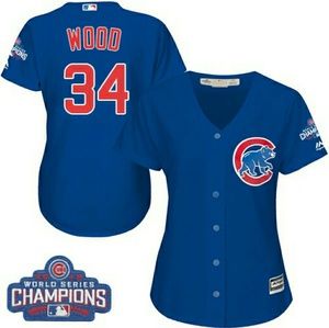 Women's Chicago Cubs kerry wood jersey