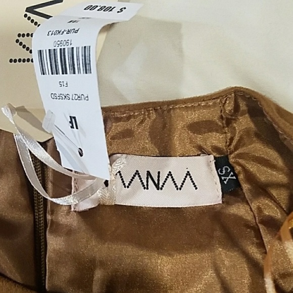 LF Suede Boho Skirt - Picture 4 of 5