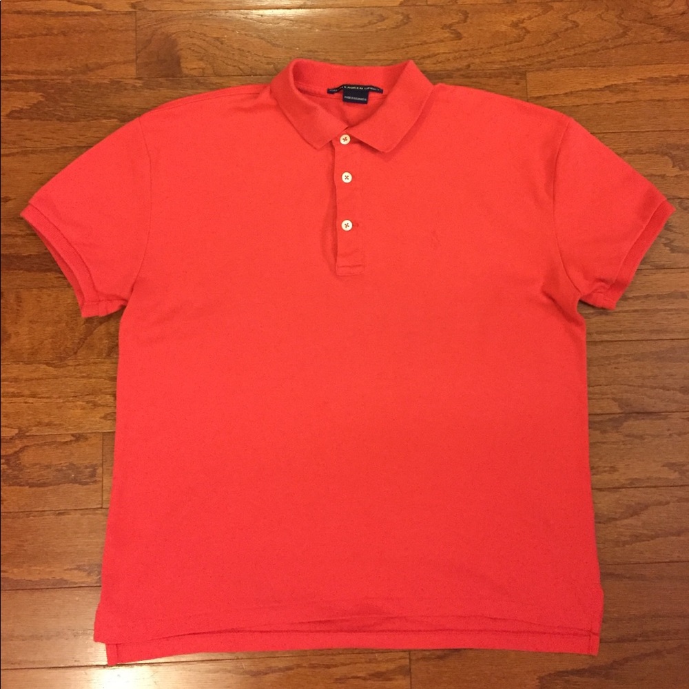 Ralph Lauren Sport 3 Button Short Sleeve Shirt