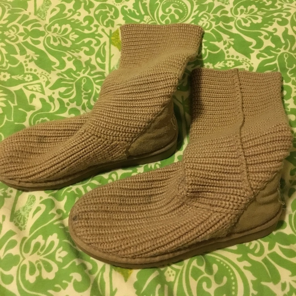 Knit Cardigan Ugg Boots