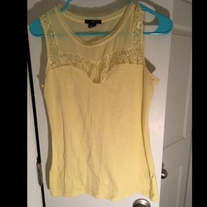 Yellow tank top