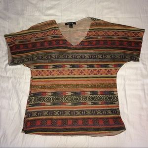 Aztec print shirt