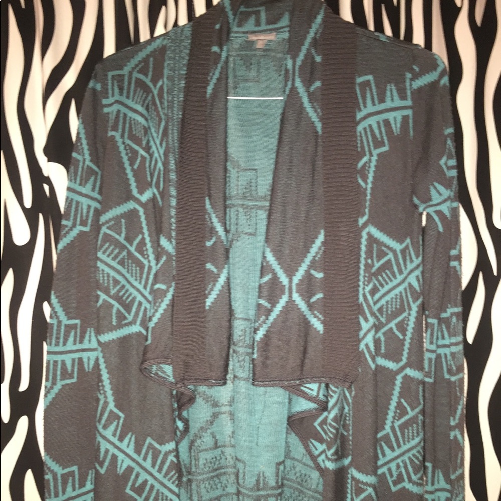 High low cardigan