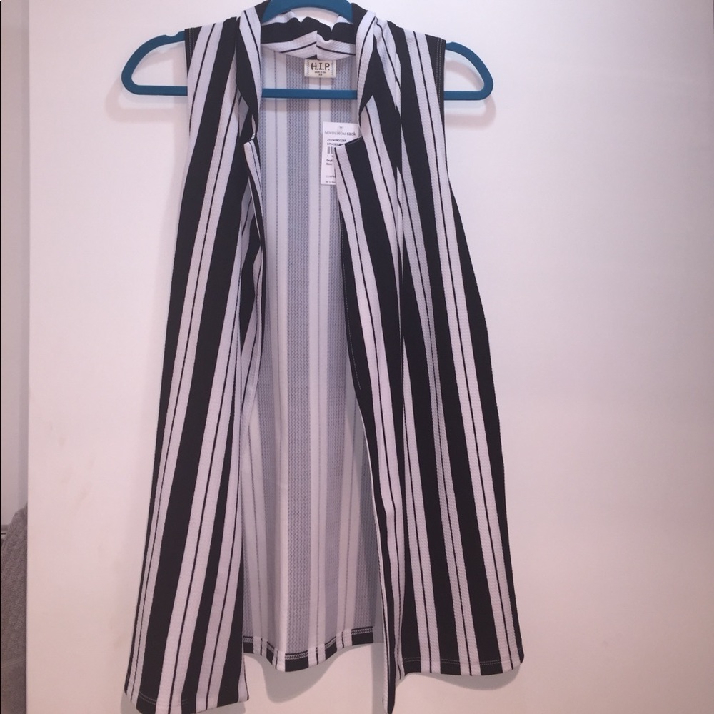 Striped duster