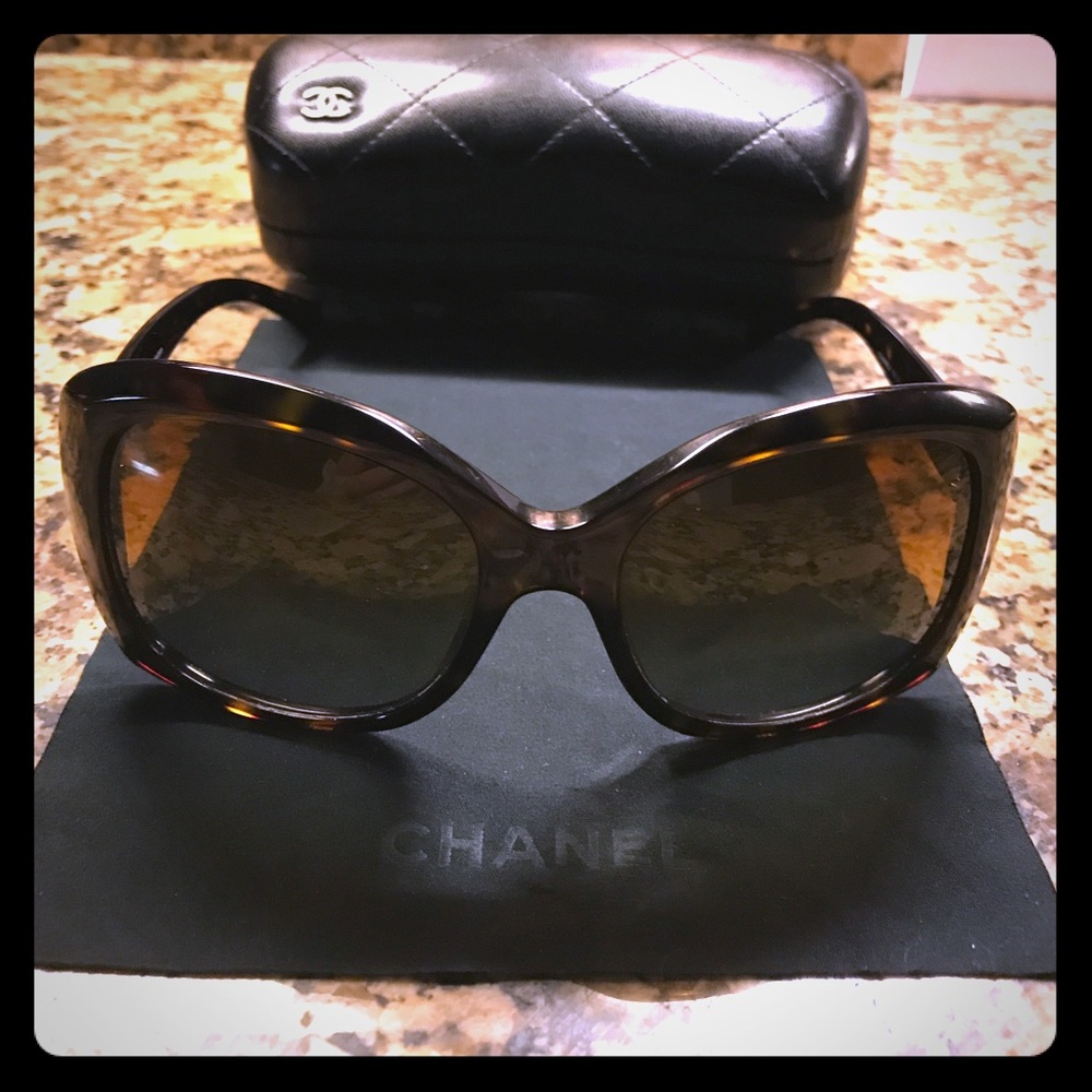Polarized Tortoise Chanel Sunglasses