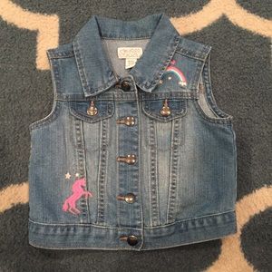 Toddler Jean Vest