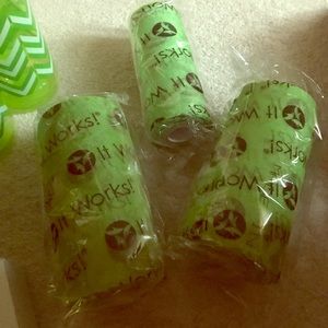 3 Rolls of It Works Fab Wrap - Unopened!