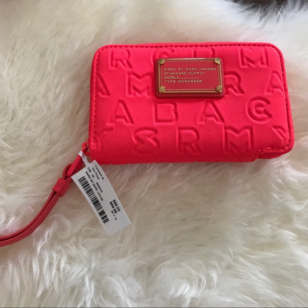 Marc By Marc Jacobs "Dreamy" Logo Neoprene Wallet