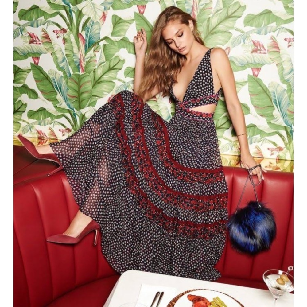 Diane Von Furstenberg Women's Altessa Cutout Dress