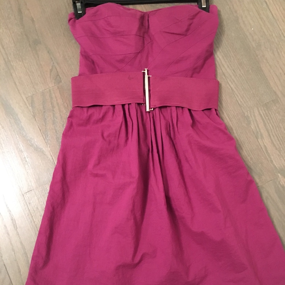 Strapless casual dress