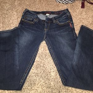 jeans size 28 (brand- silver)